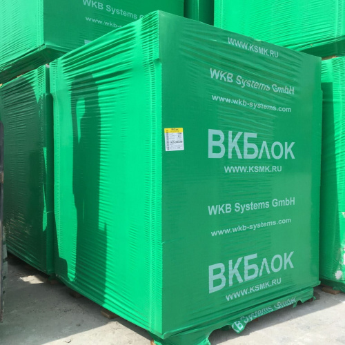 Газобетонные блоки ВКБлок D500 625х375х250 стеновые